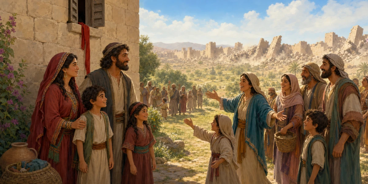 O familie salvată