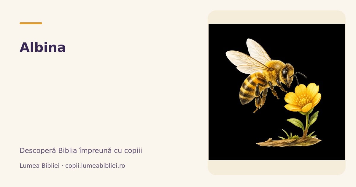 Albina — Animale din Biblie, Lumea Bibliei