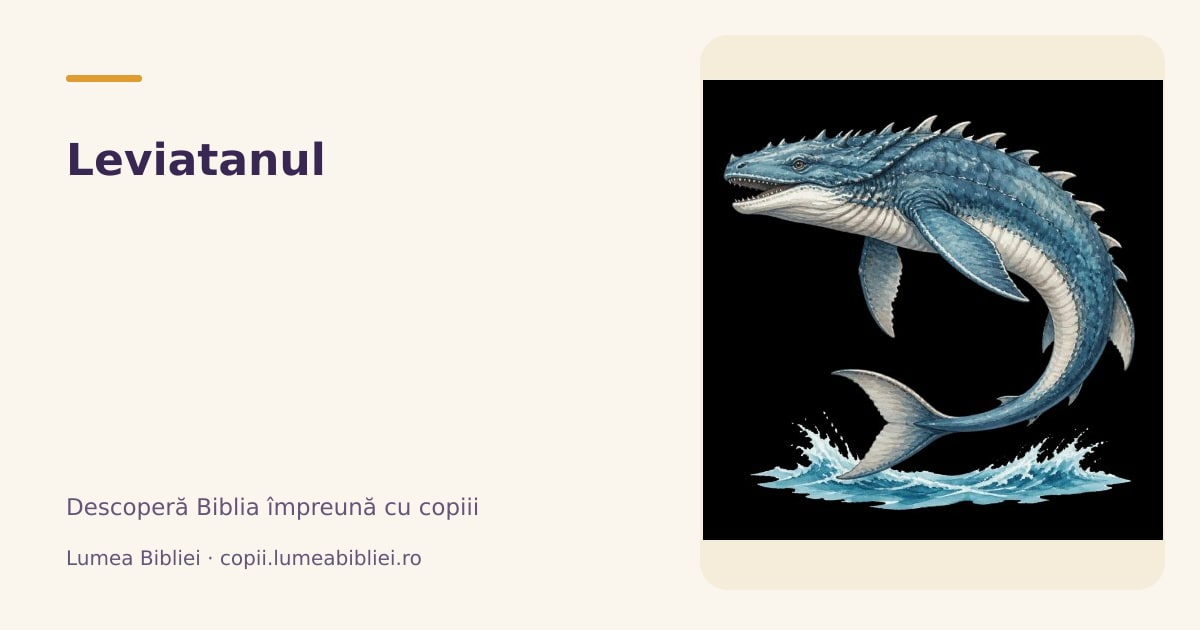 Leviatanul — Animale din Biblie, Lumea Bibliei