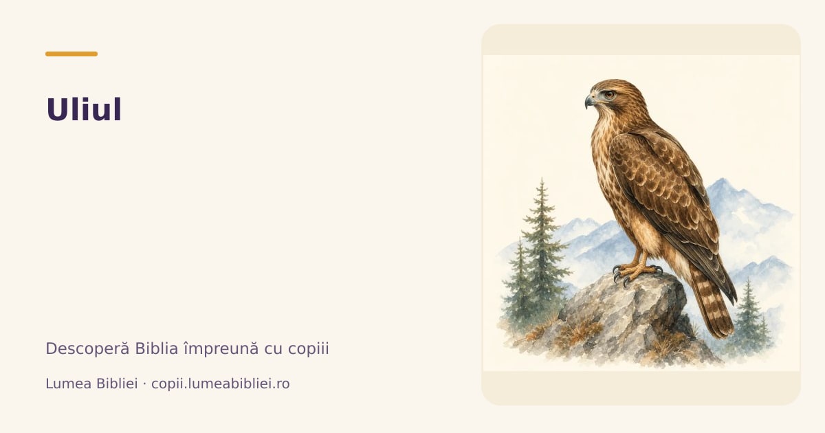 Uliul — Animale din Biblie, Lumea Bibliei